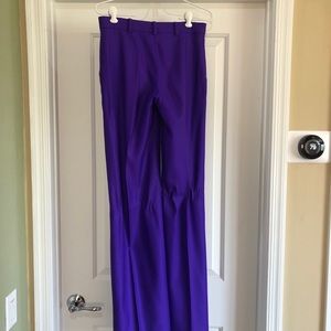 Gianni Versace Vintage Purple Wool Pants
